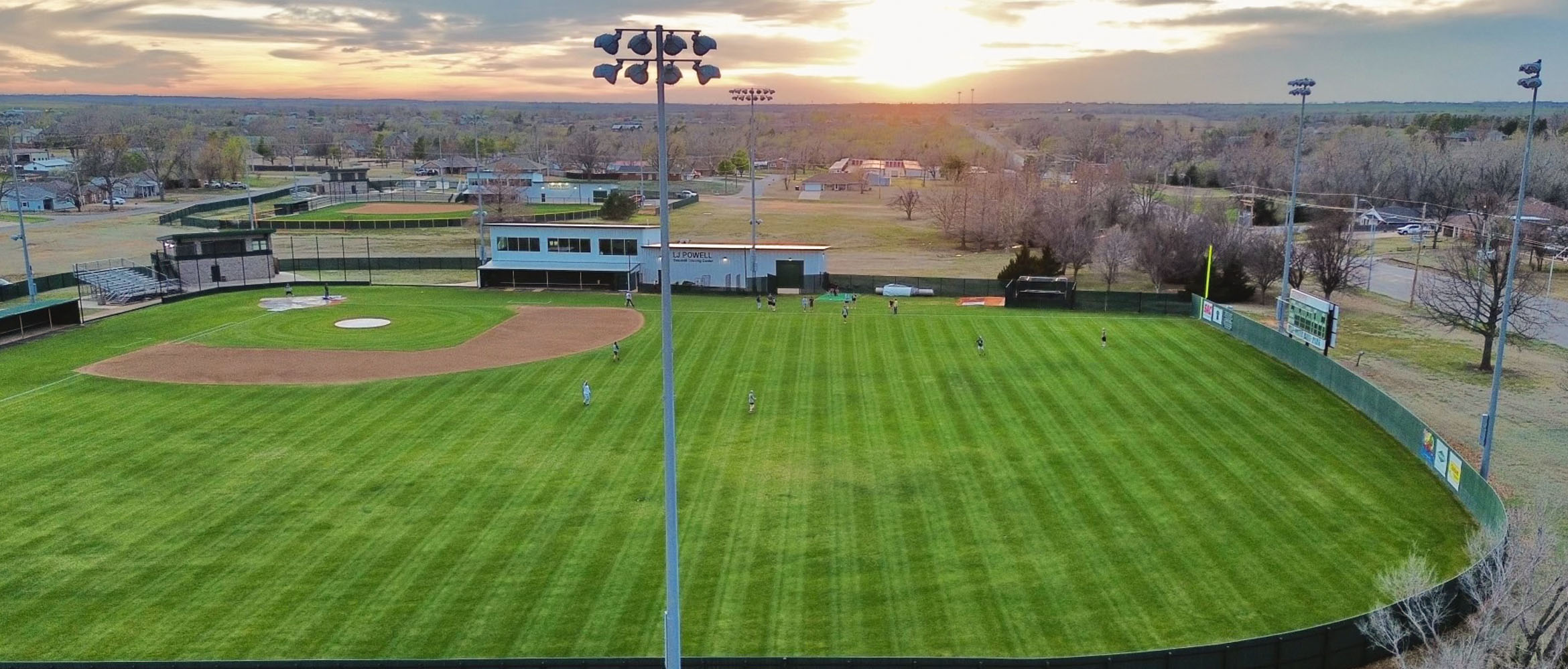 Field before game